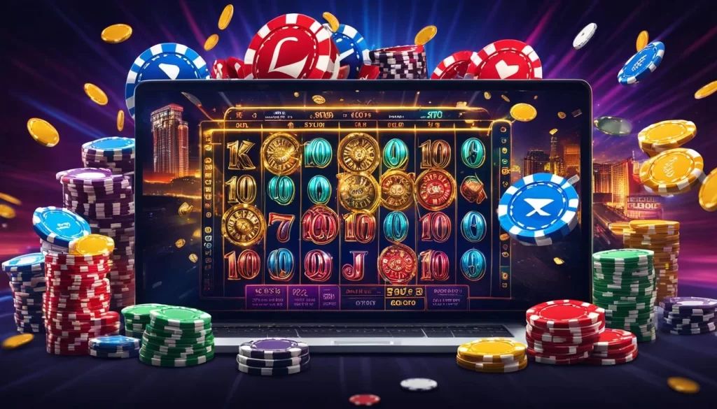 Xúc xắc Sic Bo đang lắc